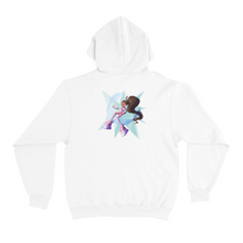 Load image into Gallery viewer, “the space guardian" Basic Hoodie Light White