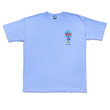 Load image into Gallery viewer, " Blueberry Doll " Taper-Fit Heavy Cotton Tee Sky Blue
