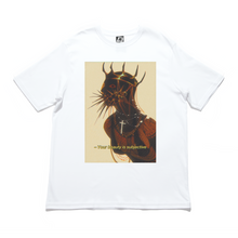 Load image into Gallery viewer, “Beauty" Cut and Sew Wide-body Tee White/Black