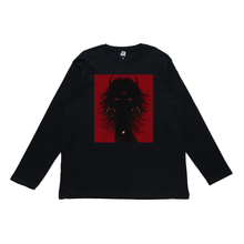 Load image into Gallery viewer, "Third Eye" Cut and Sew Wide-body Long Sleeved Tee Black