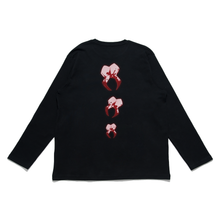 Load image into Gallery viewer, "Slasher Ed" Cut and Sew Wide-body Long Sleeved Tee Black