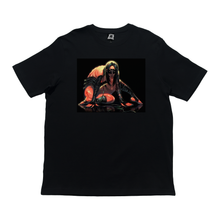 Load image into Gallery viewer, "Bahaved" Cut and Sew Wide-body Tee White/Black