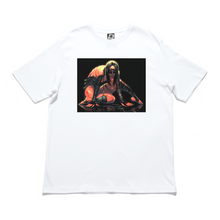 Load image into Gallery viewer, "Bahaved" Cut and Sew Wide-body Tee White/Black