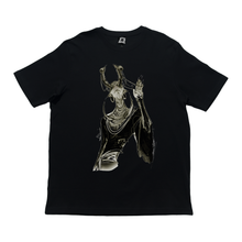 Load image into Gallery viewer, "No Name" Cut and Sew Wide-body Tee White/Black