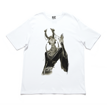 Load image into Gallery viewer, "No Name" Cut and Sew Wide-body Tee White/Black