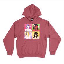 Load image into Gallery viewer, &quot;The Girls&quot; Basic Hoodie White/Salmon Pink