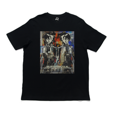 Load image into Gallery viewer, "D2" Cut and Sew Wide-body Tee White/Black