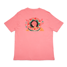 Load image into Gallery viewer, "Birthday" Cut and Sew Wide-body Tee Salmon Pink