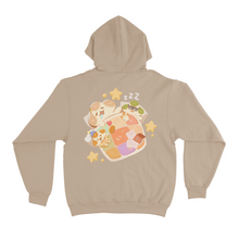 Load image into Gallery viewer, "Sleepy Days" Basic Hoodie Black/Pink