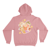 Load image into Gallery viewer, "Sleepy Days" Basic Hoodie Black/Pink