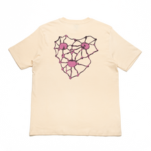 Load image into Gallery viewer, "Empathy & Heart" Cut and Sew Wide-body Tee Beige