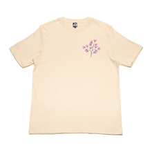 Load image into Gallery viewer, &quot;Centipede&quot; Cut and Sew Wide-body Tee Beige