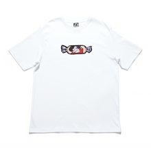 Load image into Gallery viewer, "Milk Bunny" Cut and Sew Wide-body Tee White/Black/Red