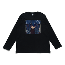 Load image into Gallery viewer, " Star bunny girl" Cut and Sew Wide-body Long Sleeved Tee Beige/White/Black