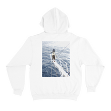 Load image into Gallery viewer, "Seaside" Basic Hoodie White/Black