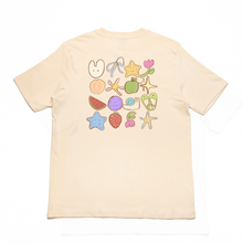 Load image into Gallery viewer, "Jai" Cut and Sew Wide-body Tee White/Beige