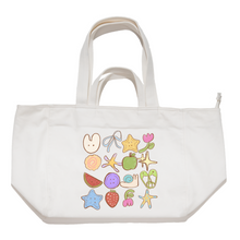 Load image into Gallery viewer, "Jai"Tote Carrier Bag Cream