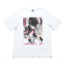 Load image into Gallery viewer, &quot;Hydra &amp; Basilisk&quot; Cut and Sew Wide-body Tee White
