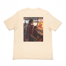 Load image into Gallery viewer, "Day Off" Cut and Sew Wide-body Tee Beige
