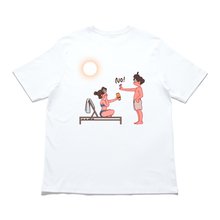 Load image into Gallery viewer, "1" Cut and Sew Wide-body Tee White