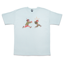 Load image into Gallery viewer, "4" Taper-Fit Heavy Cotton Tee Mint
