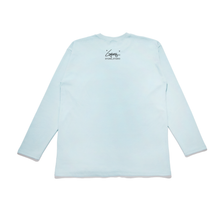 Load image into Gallery viewer, "4" Taper-Fit Heavy Cotton Long Sleeve Tee Mint