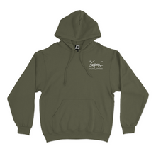 Load image into Gallery viewer, "5" Basic Hoodie Khaki/White