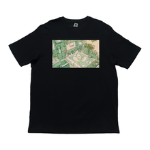 Load image into Gallery viewer, "Duck Bath" Cut and Sew Wide-body Tee White/Black