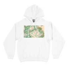 Load image into Gallery viewer, "Duck Bath" Basic Hoodie White/Black