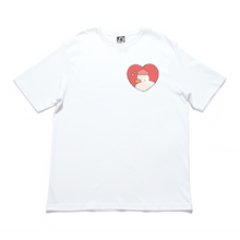 Load image into Gallery viewer, "Commes de Canards" Cut and Sew Wide-body Tee White/Black
