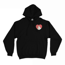 Load image into Gallery viewer, "Commes de Canards" Basic Hoodie White/Black