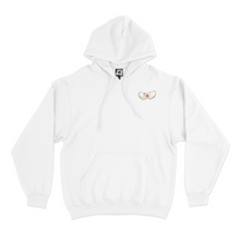 Load image into Gallery viewer, "Love Birds" Basic Hoodie White/Deep Pink/ Khaki / Light Pink
