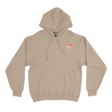 Load image into Gallery viewer, "Boba cats" Basic Hoodie White/Beige