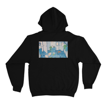 Load image into Gallery viewer, "Flooded" Basic Hoodie White/Black