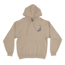 Load image into Gallery viewer, "Cat Yoga" Basic Hoodie Beige