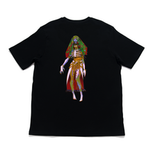 Load image into Gallery viewer, "LOVER’S ARMOR" Cut and Sew Wide-body Tee Black
