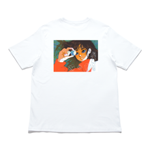 Load image into Gallery viewer, "Unpredictable" Cut and Sew Wide-body Tee Red/White