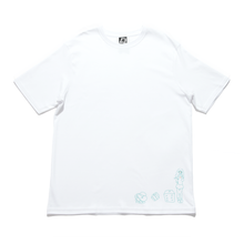 Load image into Gallery viewer, "Unpredictable" Cut and Sew Wide-body Tee Red/White