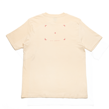 Load image into Gallery viewer, "SayCheese" Cut and Sew Wide-body Tee Beige