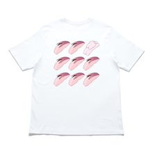 Load image into Gallery viewer, "Apple" Cut and Sew Wide-body Tee White