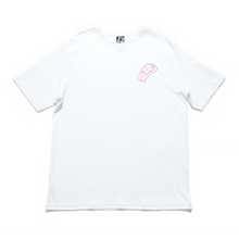 Load image into Gallery viewer, "Apple" Cut and Sew Wide-body Tee White