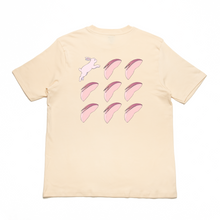 Load image into Gallery viewer, Bunny" Cut and Sew Wide-body Tee Beige