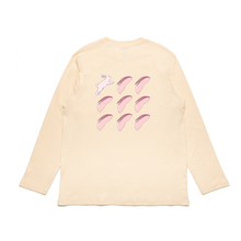 Load image into Gallery viewer, "Bunny" Cut and Sew Wide-body Long Sleeved Tee Beige
