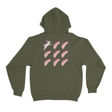 Load image into Gallery viewer, “Bunny" Basic Hoodie Khaki