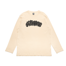 Load image into Gallery viewer, "Bunny Boy" Cut and Sew Wide-body Long Sleeved Tee White/Black