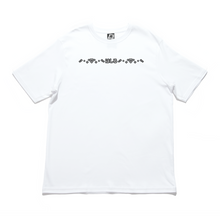 Load image into Gallery viewer, "hashiru" Cut and Sew Wide-body Tee White/Salmon Pink