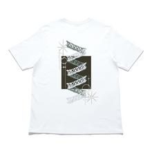 Load image into Gallery viewer, "Spinal Staircase" Cut and Sew Wide-body Tee White/Beige