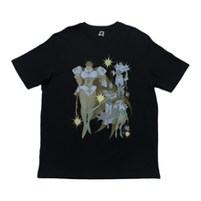 Load image into Gallery viewer, "Knights001" Cut and Sew Wide-body Tee White/Black