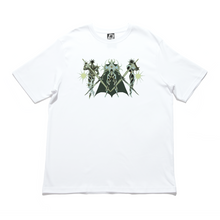 Load image into Gallery viewer, "Knights002" Cut and Sew Wide-body Tee White/Black/Red