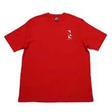 Load image into Gallery viewer, "Flowerwall" Cut and Sew Wide-body Tee Red